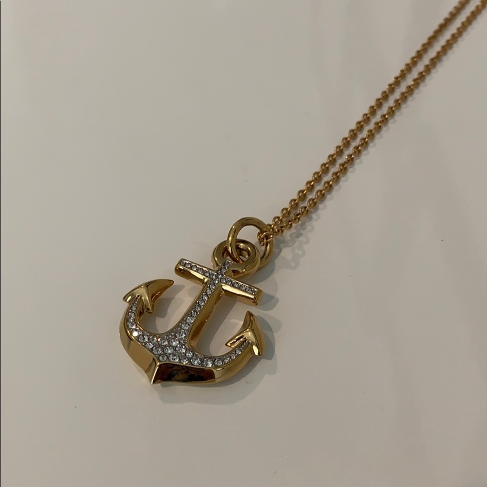 Juicy Couture anchor necklace